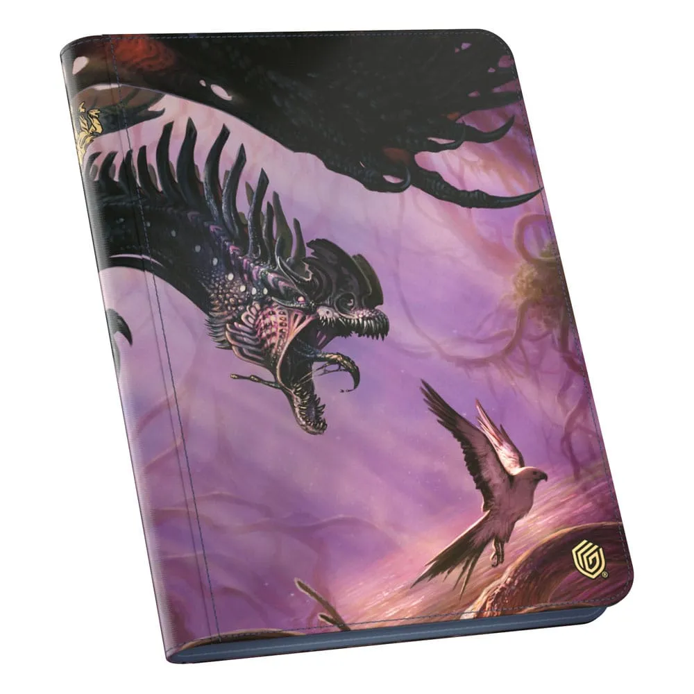 Ultimate Guard Zipfolio 18-Pocket Xenoskin (360 double-sleeved cards) Magic: The Gathering "Tarkir: Dragonstorm" - Feral Deathgorger